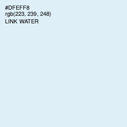 #DFEFF8 - Link Water Color Image